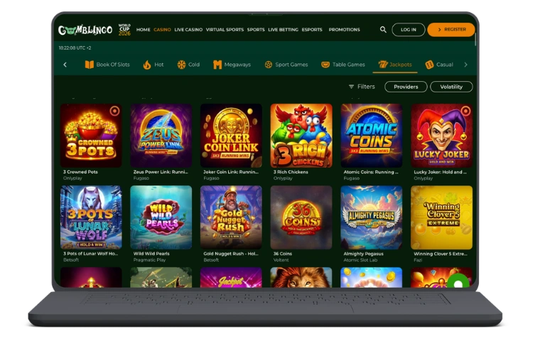 Gomblingo Casino login